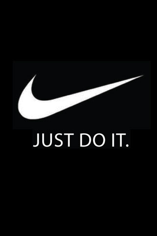 Simple Nike Logo Just Do It iPhone Wallpaper