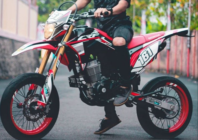 Modifikasi Crf 150l Supermoto Terkeren Dan Terbaik 2020 