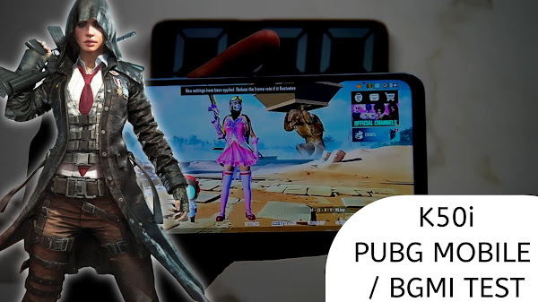 Redmi k50i 5G PUBG MOBILE /BGMI graphics setting and gaming review. can you play PUBG MOBILE/BGMI at 90fps?