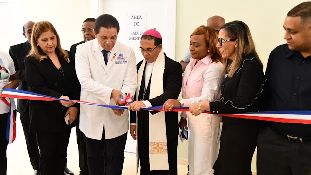 Ministro de Salud asiste a apertura de área para la salud mental en centro hospitalario de San Pedro de Macorís