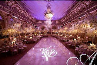 Wedding decoration, saloons Decorations in Purple