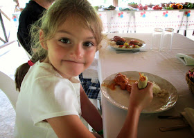 We enjoyed a traditional modern Maya meal as part of our tour. It was delicious! We particularly liked the chicken tamales and passion fruit.