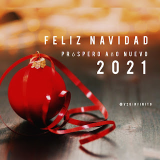 Imagen feliz Navidad y Próspero año nuevo 2021
