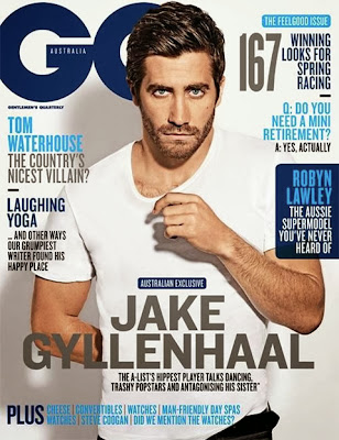 Jake Gyllenhaal on the cover of GQ Australia