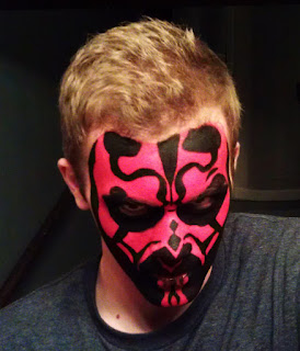 A Darker Side Face Painting
