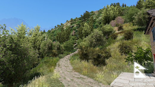開発中のArma3用ネパール マップMOD