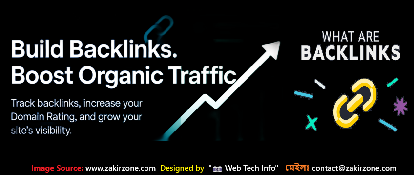 Backlink কী? ওয়েবসাইটে ট্রাফিক বাড়াতে ব্যাকলিংকের গুরুত্ব ও পাওয়ারফুল কৌশল । 