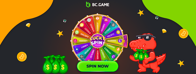 العب عجلة الحظ مع BC GAME واحصل على فرصة ربح حتي 100K الف دولار مجانا