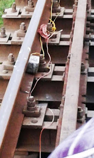 Bombs on Railway Line