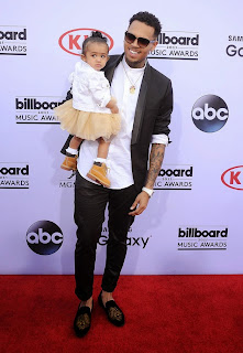 Chris Brown and his daugther Royalty