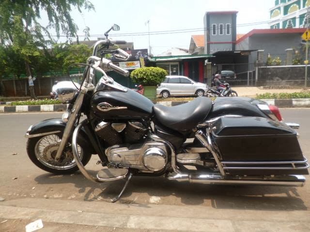 Dijual Honda Shadow 400 cc custom Harley  Davidson  Roadking 