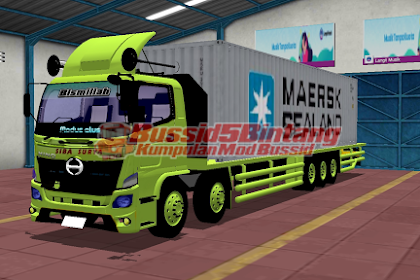 Mod Bussid Hino Container