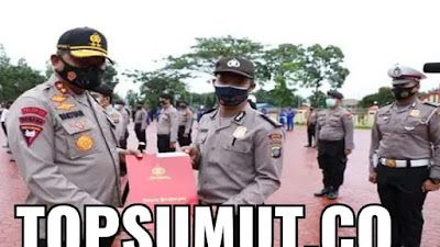 Amankan Demo Omnibus Law, Personil Polres Pematang Siantar Diberi Penghargaan Oleh Kapoldasu