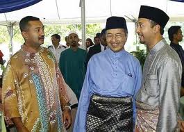 Image result for images of mahathir, mokhzani and daim