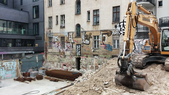 Baustelle Torstraße 46 / Alte Schönhauser Straße, 10119 Berlin, 22.Juni 2014