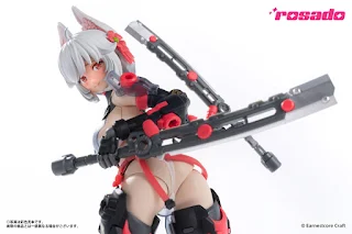 Action Figure 1/10 RS-01 Rasetsu Sekiko - rosado Project, Hecheng Zhizao