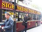Touring London on the Big Bus Tours!!! The touring included a 24 hour ticket . (bigbustourslondon)