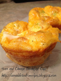 Ham and Cheese Breakfast Cups | Addicted to Recipes