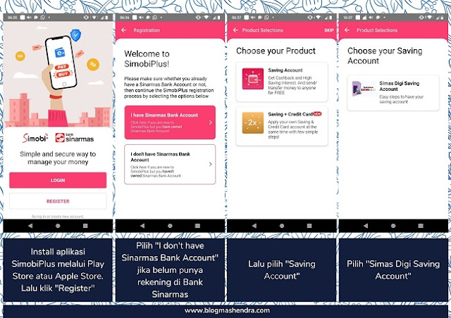 Membuka Tabungan Online SimobiPlus
