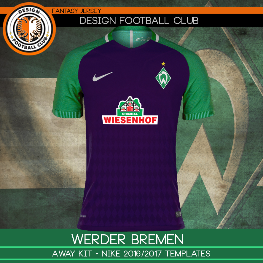 Download Design Football Club: Werder Bremen - Nike 2016/2017