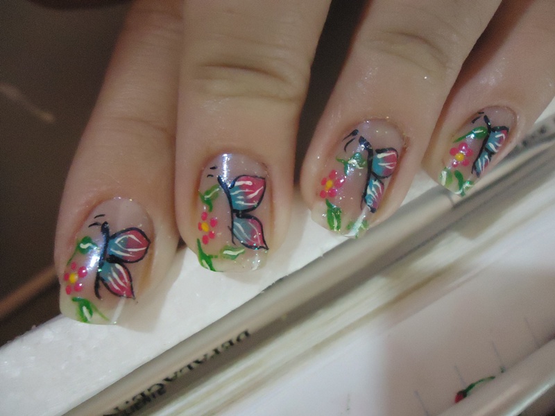 unhas decoradas com borboleta travel chaperon batch car C's blogKeltner's