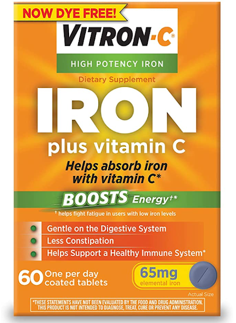 Iron plus Vitamin C Supplements