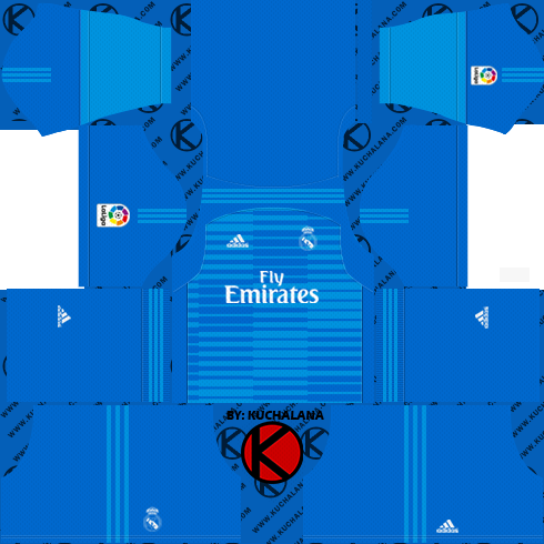 Real Madrid 201819 Kit Dream League Soccer Kits Kuchalana