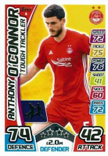 Topps Match Attax SPFL 2017-2018 Aberdeen Set