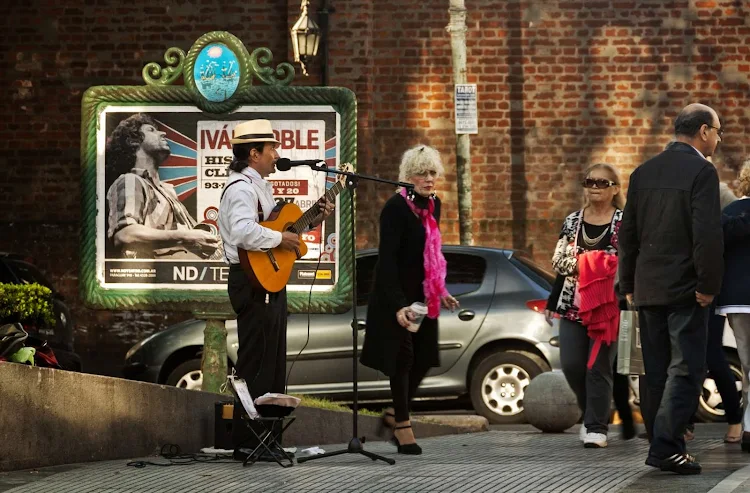 Músico callejero