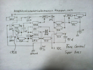 Tone Control Simple  Powerfull Bass with Circuit and schematic 