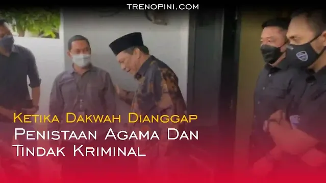 Cukup mencengangkan, baru kali ini kasus penistaan agama dikaitkan dengan konten dakwah Islam yang membahas ajaran agama lain. Bahkan sekarang da’i yang mengupas pandangan Islam terhadap agama lain dianggap telah melakukan penistaan agama dan bisa dijerat hukum pasal penghinaan agama.