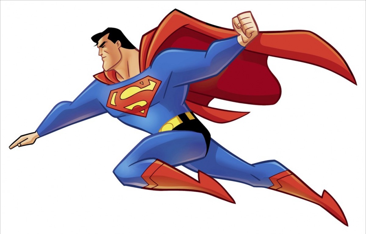 Gambar Gambar 10 Mewarnai Superman Kartun Superhero Rebanas Di
