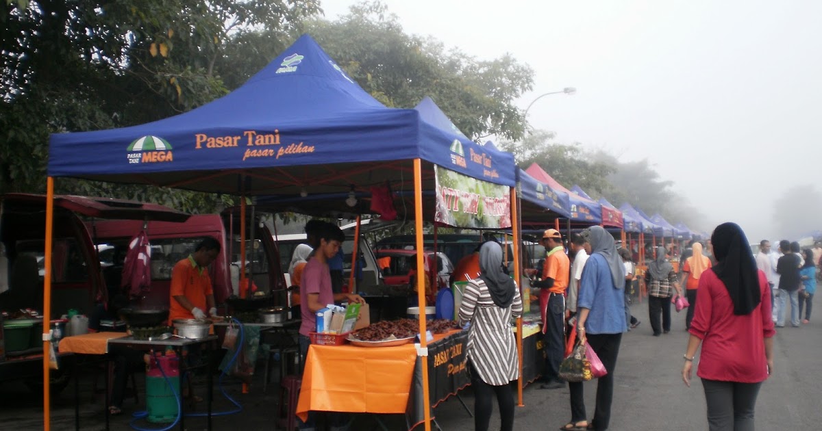 Homestay Ayah Bonda: Senarai pasar malam sekitar Johor Bahru mengikut hari
