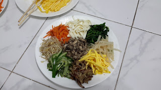 Cooking Class KCC Sejong Jogja - Membuat Bibimbab 비빔밥 만들기