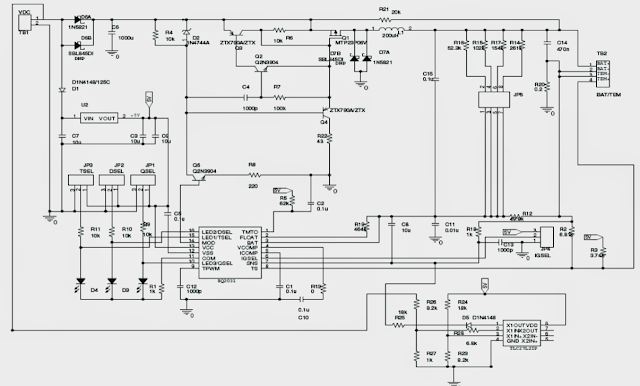 MPPT circuit for charging lead acid batteries