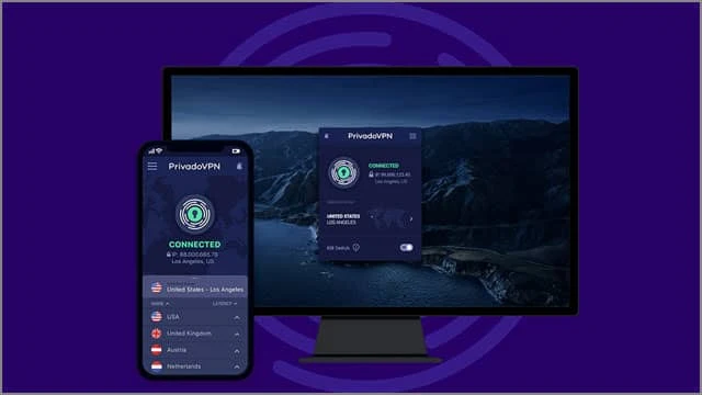 برنامج PrivadoVPN