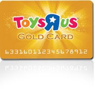 Toys R Us Gold Loyalty Card