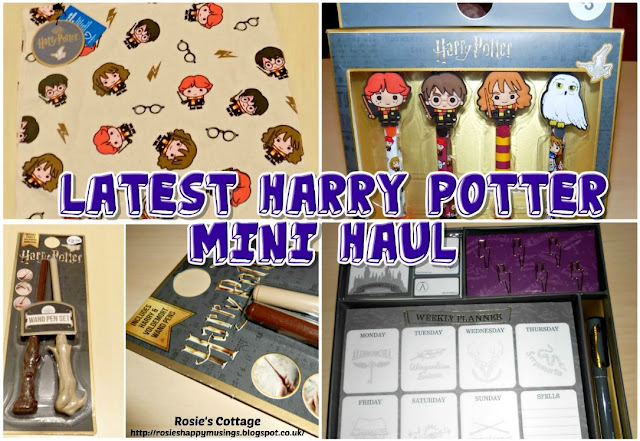 Latest Harry Potter mini haul: Does anyone else adore stationery as much as I do?