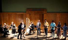 Robert Hugill & Joanna Wyld: The Gardeners - Anthony Friend, Charlotte Amherst, Joanna Patrick, William Vann, Sophie Haynes, Oliver Wass, Julian Debreuill, Peter Brathwaite, Magid El-Bushra, Flora McIntosh, Georgia Mae Bishop (Photo Robert Piwko)