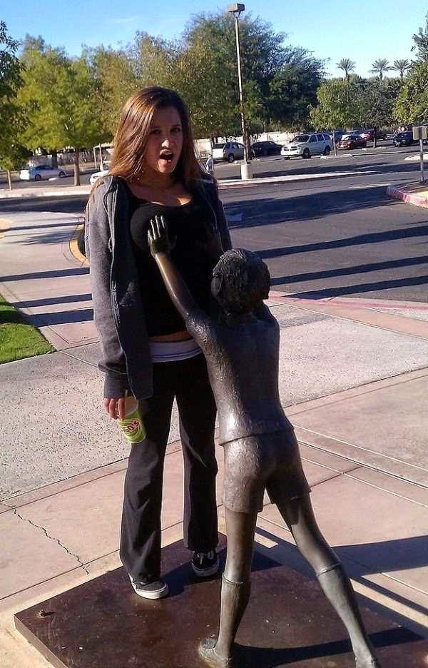 Fun With Statues