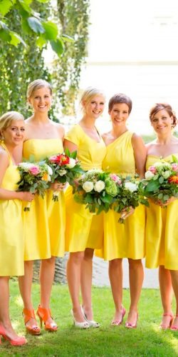 18 YELLOW BRIDESMAID DRESSES TO MAKE THIS DAY BRIGHT