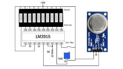 Using Gas sensor without Arduino / microcontroller
