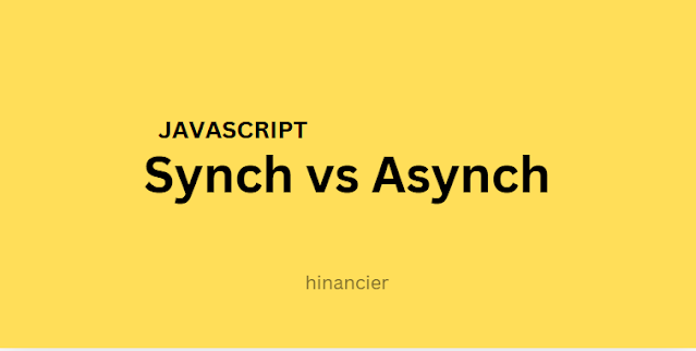synchronous vs asynchronous programming