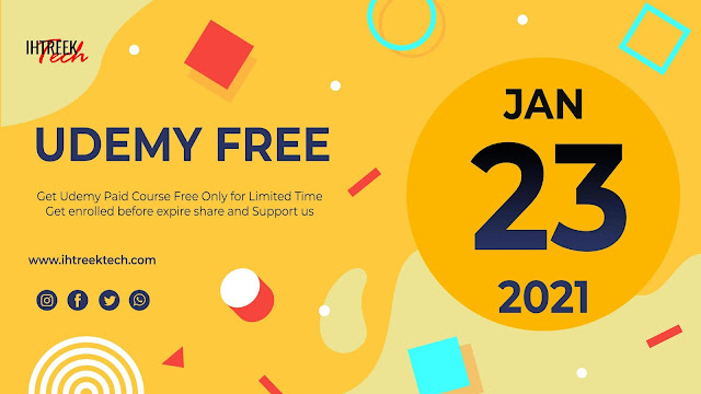 UDEMY-FREE-COURSES-WITH-CERTIFICATE-23-JANUARY-2021