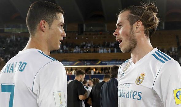 Ronaldo and Garet Bale