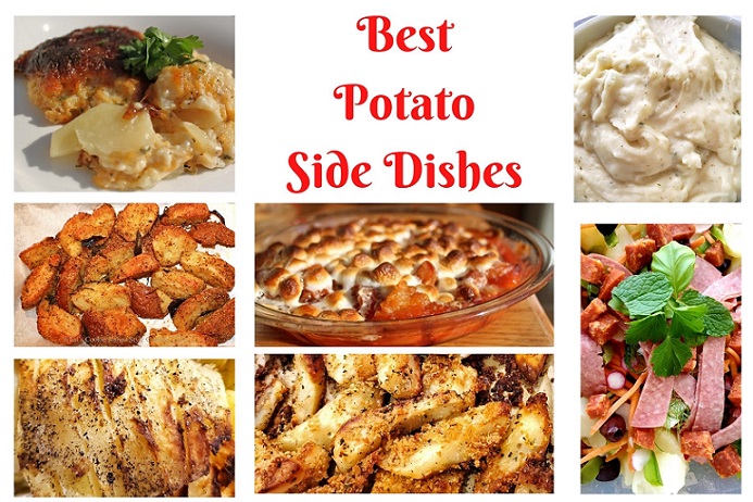 collage of best potato recipes