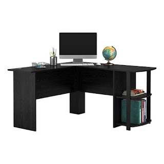 Ameriwood Home Dakota L-Shaped Desk Set