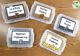 STEM Safari: Over 60 STEM Challenges for Elementary! | Apples to Applique