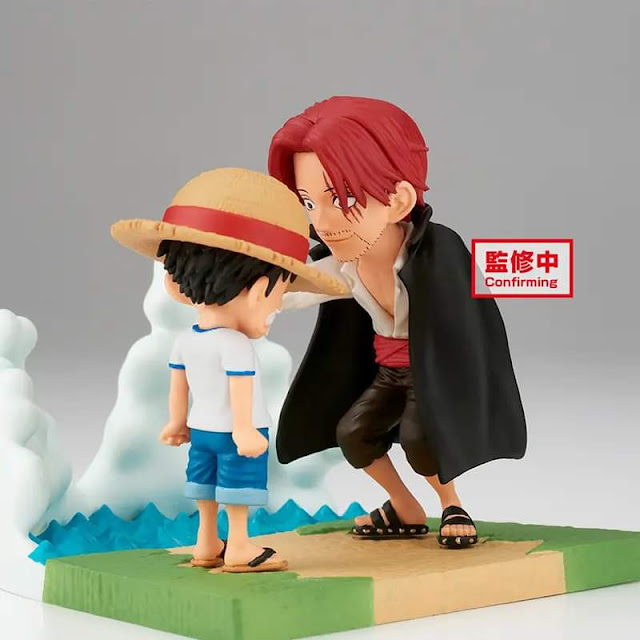 One Piece - WCF Shanks y Luffy (Banpresto)