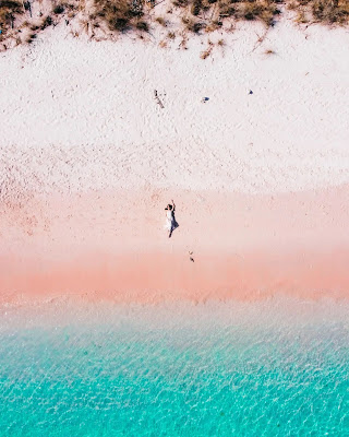 pink beach pulau padar